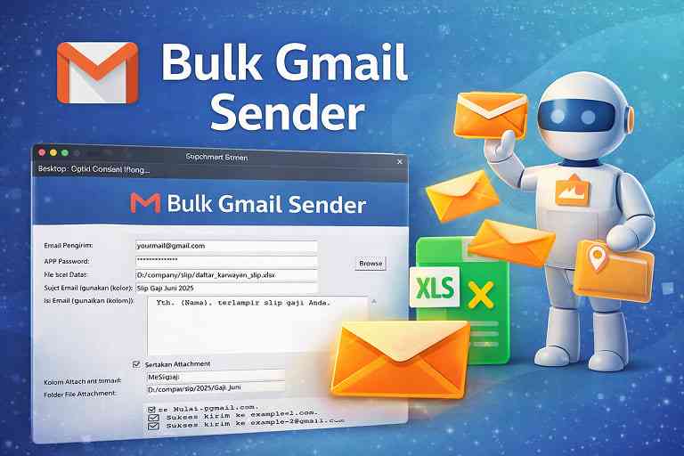Bulk GMail Sender
